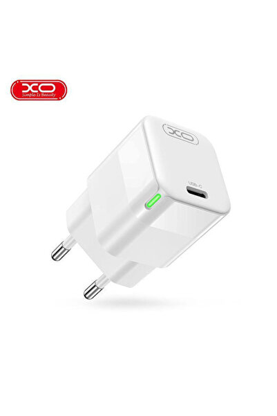 Xo Φορτιστής χωρίς καλώδιο GaN με θύρα USB-C, 30W Power Delivery, Λευκός (CE06)