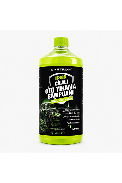 Nano Cilalı Oto Yıkama Şampuanı 1000ml