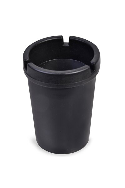 Zumzeria Scrumieră auto din plastic negru Ø8x11cm