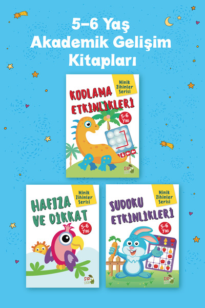 Şıp Çocuk 5-6 Yaş Akademik Gelişim Kitapları