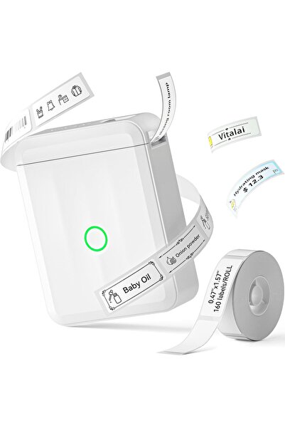 NiiMbot Bluetooth label printer for home organization, D110 model from Niimbo...