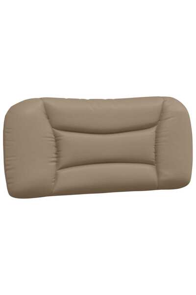 vidaxl Headboard Pillow , Hvar, cappuccino, 80 cm, artificial Leather