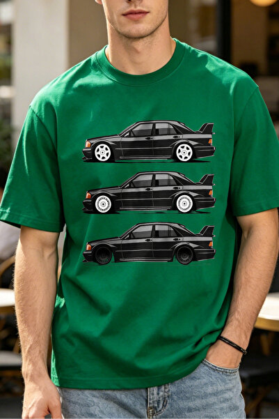 Fleck Classic Car Design Men's T-Shirts Automotive Enthusiast Gift Summer Cas...
