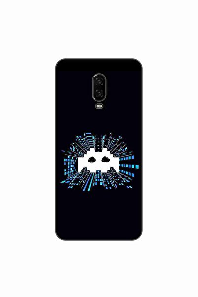 OEM Husa compatibila cu OnePlus 6T Silicon Gel Tpu Model Sky Invaders