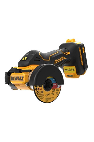 Dewalt DCS438N-XJ Cordless Circular Saw, 76 mm Disc, 18 V, 20000 rpm, Black/Y...