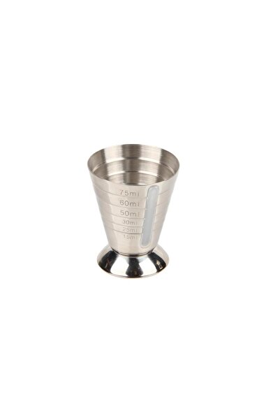 Globy Ölçekli Silikon Barlı Jigger 75 ml