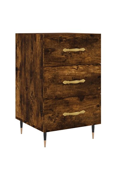vidaxl Dulap de noapte Lemn vechi 40 x 40 x 66 cm Lemn compozit