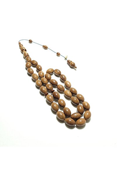 KENZİDAR 🥇ÜST DÜZEY KUKA TESBİH BEYZİ 10,5X15,5 MM.