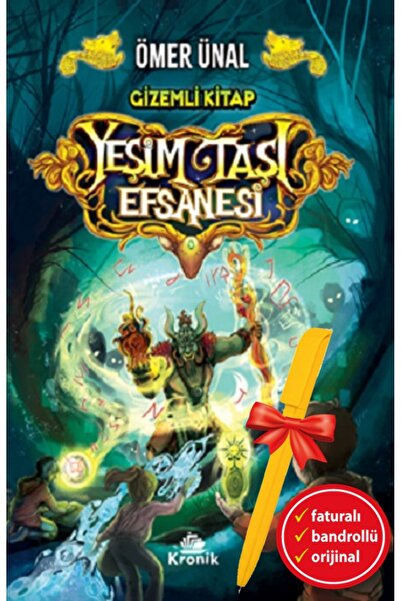 Kronik Kitap Alfa Kalem-Yeşim Taşı Efsanesi - Gizemli Kitap (Ömer Ünal)Çocuk ...