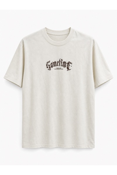 ONE Men's Graphic Tee – Bold Typography Print & Relaxed Fit, Casual Everyday ...
