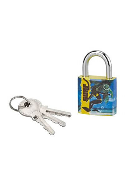 THIRARD Keyed padlock, LINE SPORT 2, 30 mm (surf),