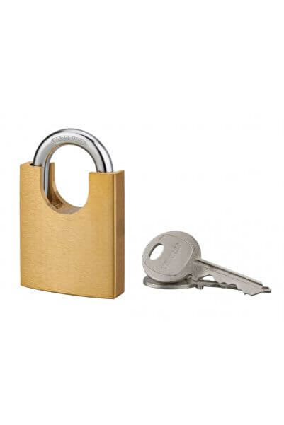 THIRARD Outdoor padlock, with key, SHOULDER, 50 mm,