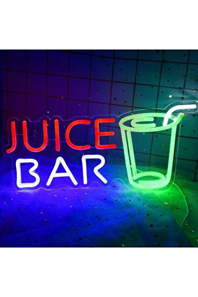 Slasa Juice Bar Wall Art 40x60 cm Kitchen Decor With 6mm Acrylic Base