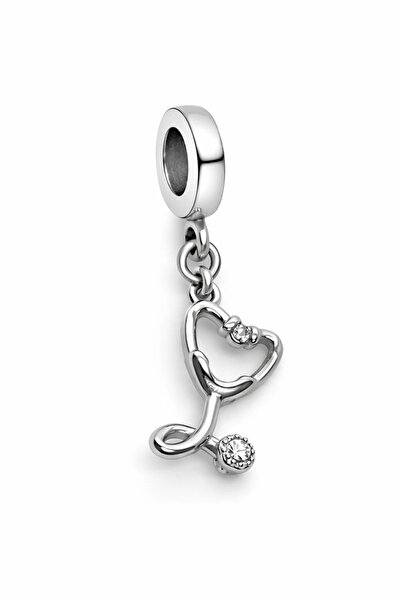 MakeWell Stethoscope Steel Charm