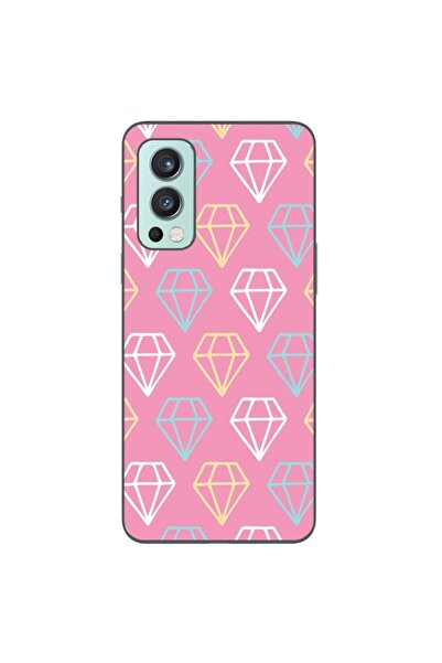 OEM Husa compatibila cu OnePlus Nord 2 Silicon Gel Tpu Model Diamond Pattern ...