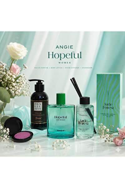 Angie Hopeful 100ml 4lü Kadın Parfüm Seti