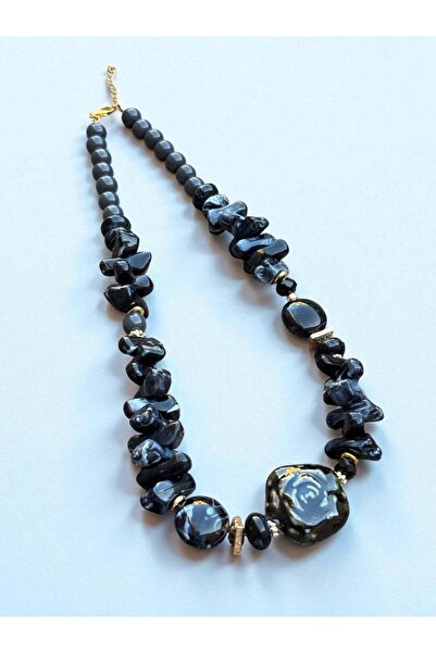 Bozhi Necklace Glass Beads Luminous Style