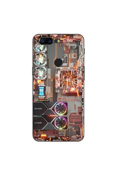 OEM Husa compatibila cu OnePlus 5T Silicon Gel Tpu Model Motherboard
