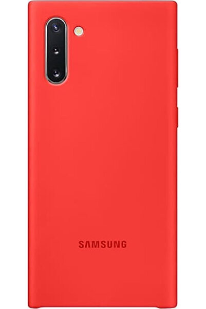 Samsung Πίσω Κάλυμμα Σιλικόνης Κόκκινο (Galaxy Note 10) Κωδικός: EF-PN970TREGWW