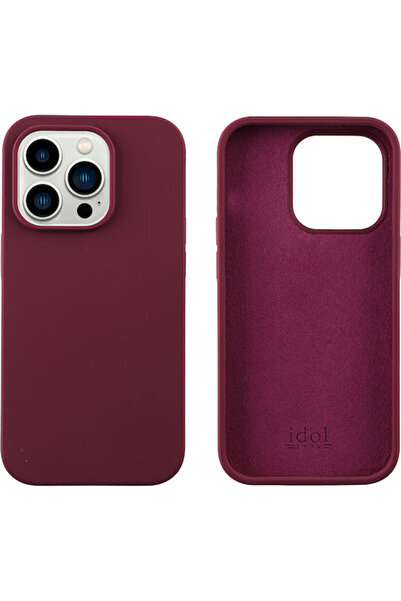 Other Idol 1991 Velvet Elite Πίσω Θήκη Σιλικόνης Μπορντό (iPhone 14 Pro) Κωδι...