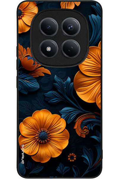 Other Θήκη Sonique Σειρά 3D Λουλούδια Xiaomi Redmi Note 15 Pro 4G Πορτοκαλί 01