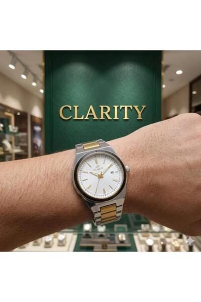 Clarity Men's steel watch, brand
