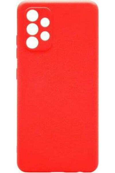 inos S-Cover Πίσω Κάλυμμα Σιλικόνης Κόκκινο (Galaxy A32 4G)