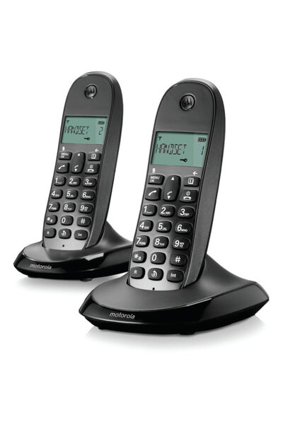 Motorola C1002LB (Ελληνικό Μενού) Διπλό ασύρματο τηλέφωνο