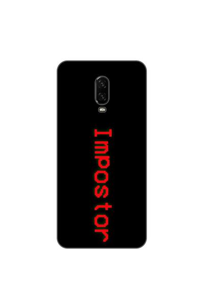 OEM Husa compatibila cu OnePlus 6T Silicon Gel Tpu Model Among Us Impostor