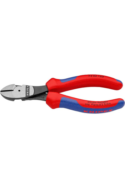Generic Brand High Leverage Diagonal Cutters, Multi-Component Handles, 160 mm