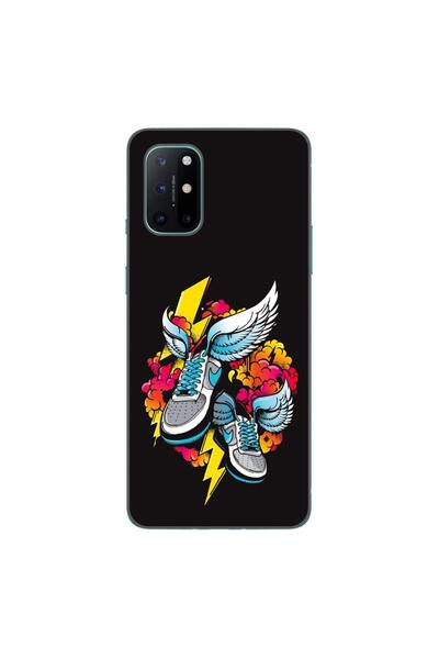 OEM Husa compatibila cu OnePlus 8T Silicon Gel Tpu Model Fashion Sneakers