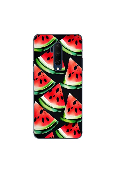 OEM Husa compatibila cu OnePlus 7T Pro Silicon Gel Tpu Model Watermelon Slices