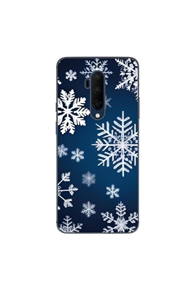OEM Husa compatibila cu OnePlus 7T Pro Silicon Gel Tpu Model Fulgi de Nea