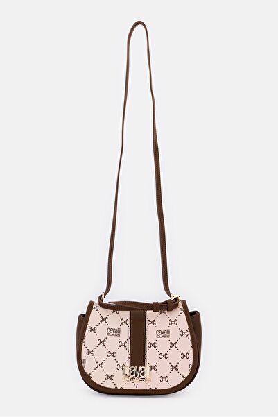 Cavalli Class Women Brand Logo Crossbody Bag, Multicolor