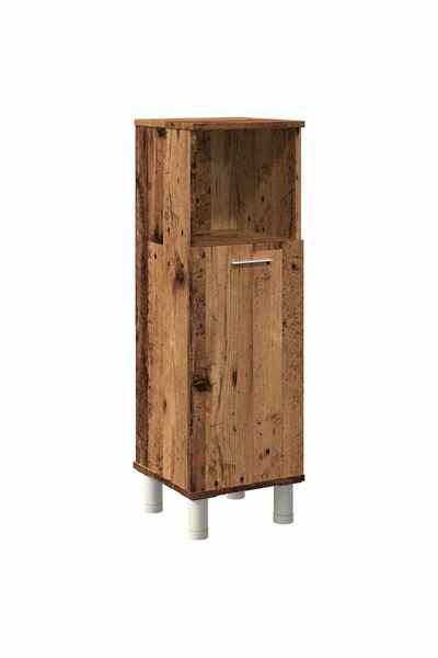vidaxl Dulap de baie, lemn vechi, 30x30x95 cm, PAL