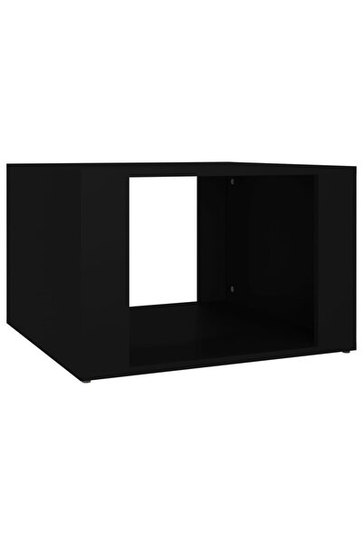 vidaxl Noptieră, negru, 57x55x36 cm, lemn compozit