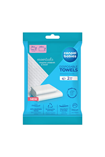 Canpol babies Set 2 prosoape de unica folosinta 78/025, marimi diferite 140x7...