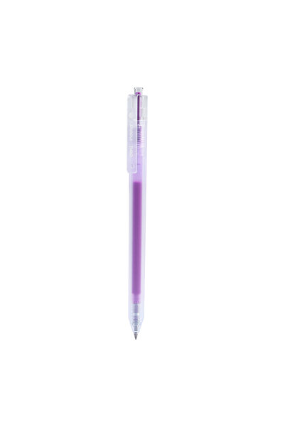 Deli Pix cu gel cu mecanism 0.5mm violet