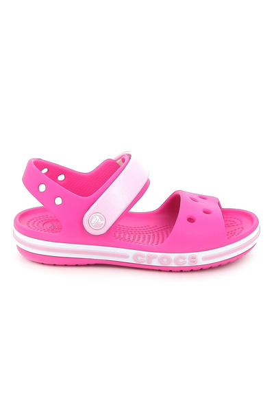 Crocs Παιδικό Πέδιλο για Κορίτσι Bayaband Sandal K Χρώματος Ροζ 211054-6QQ