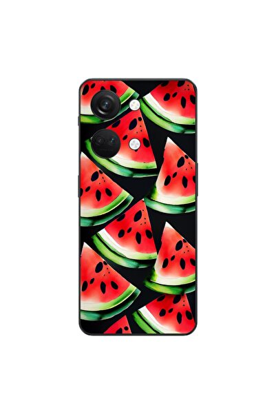 OEM Husa compatibila cu OnePlus Nord 3 Silicon Gel Tpu Model Watermelon Slices