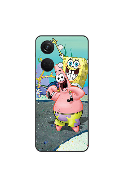 OEM Husa compatibila cu OnePlus Nord 3 Silicon Gel Tpu Model Spongebob