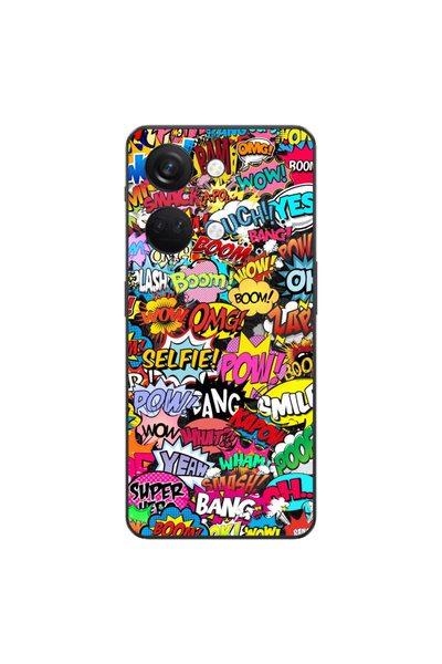 OEM Husa compatibila cu OnePlus Nord 3 Silicon Gel Tpu Model Pop Art Pow Wow ...