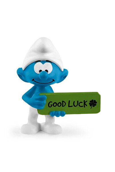 SCHLEICH Στρουμφάκι με Πινακίδα Good Luck SCH20829