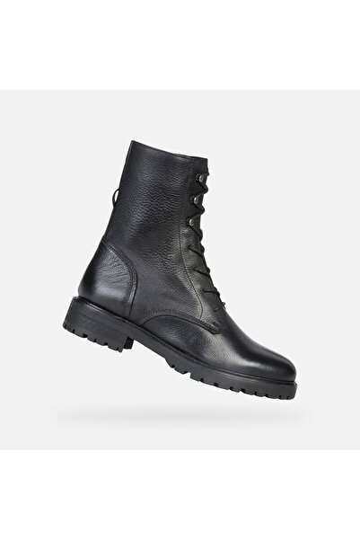 Geox Pantofi negri de damă până la gleznă Hoara