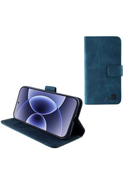 Lime&co Lime Essential Magnet Book Συνθετικό Δέρμα Μπλε (Xiaomi 17) Κωδικός: ...