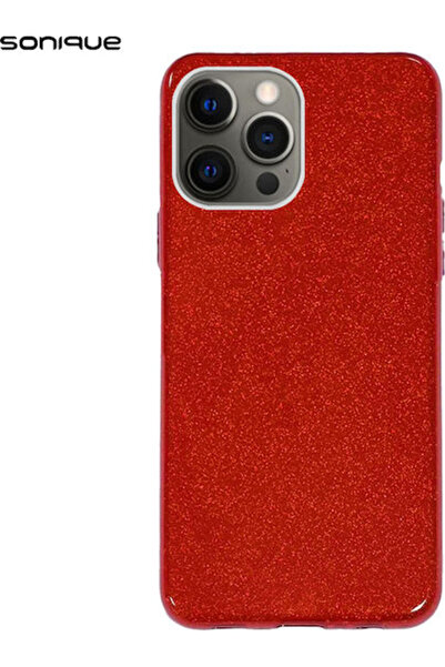 Other Σονίκ Λαμπερή Πίσω Θήκη Σιλικόνης Κόκκινη (iPhone 12 Pro Max)