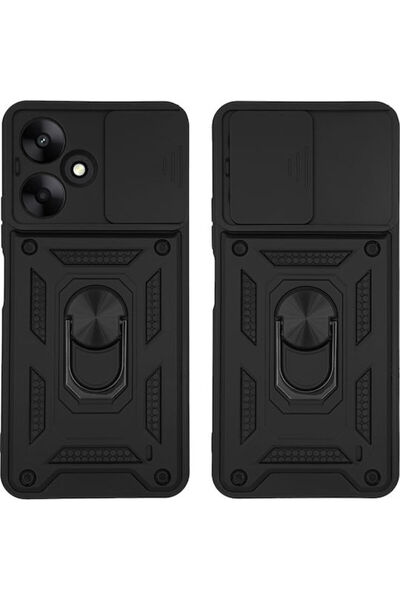 Other Θήκη Ring Armor Campro Sonique για Xiaomi Redmi 13c 5g Μαύρο
