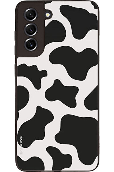Other Σειρά Sonique Animal Print Samsung Galaxy S21 FE Αγελάδα 01 Θήκη Κινητο...