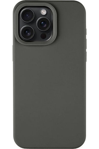 Tactical Magforce Velvet Smoothie Πίσω Κάλυμμα Σιλικόνης Γκρι (iPhone 15 Pro ...