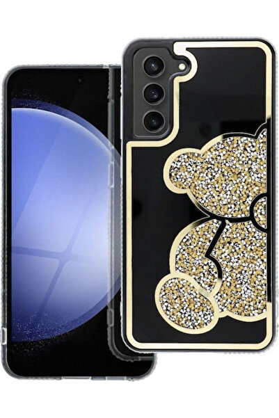 OEM Teddy Πίσω Κάλυμμα Πλαστικό / Σιλικόνη Χρυσό (Galaxy S25 FE)